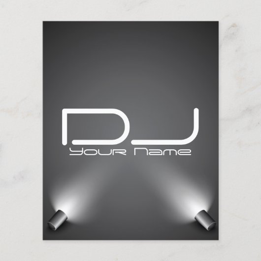 Classy DJ Party Flyer (Voorkant)