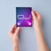 Classy DJ Party Flyer (Hand)