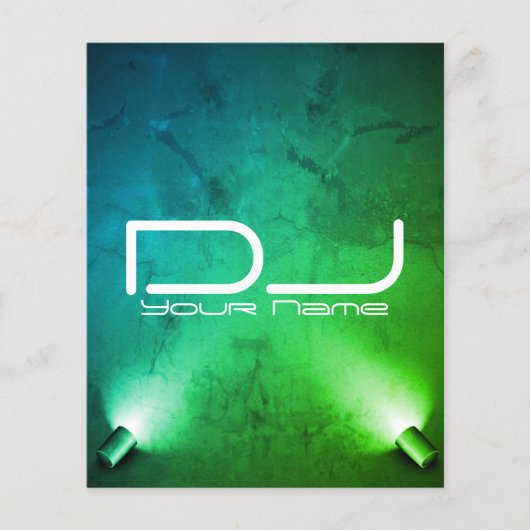 Classy DJ Party Flyer (Voorkant)