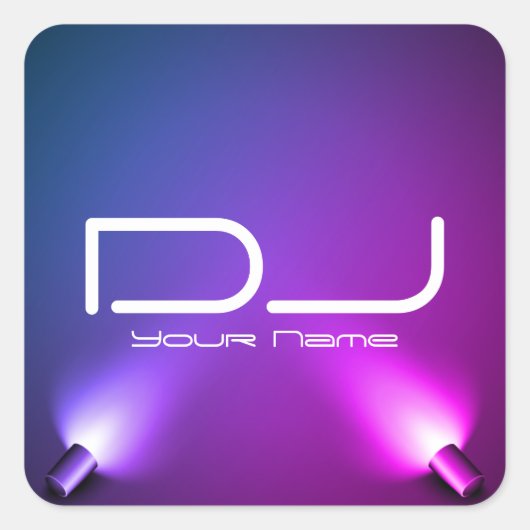 Classy DJ Sticker (Voorkant)