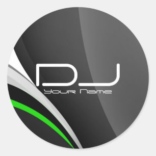 Classy DJ Sticker