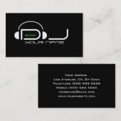 Classy DJ Visitekaartje (Voorkant / Achterkant)