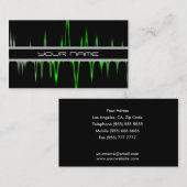 Classy DJ Visitekaartje (Voorkant / Achterkant)