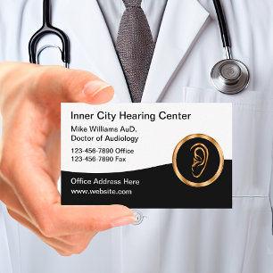 Classy Doctor in de audiovisuele sector Hoorzittin Visitekaartje