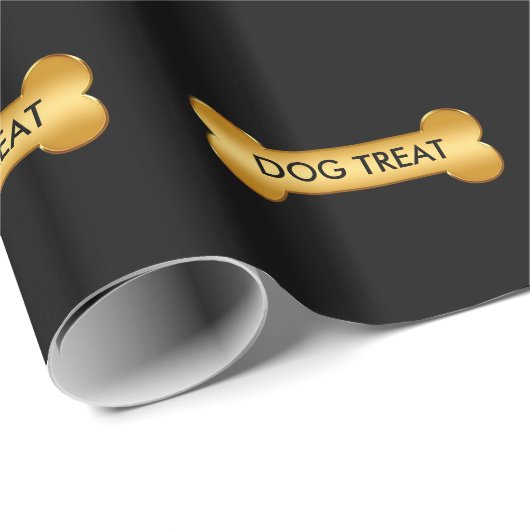 Classy Dog Bone-ontwerp Cadeaupapier (Rol Hoek)