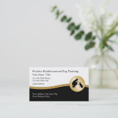 Classy Dog Canine Training Visitekaartjes (Staand voorkant)