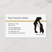 Classy Dog Trainer Visitekaartjes (Voorkant)