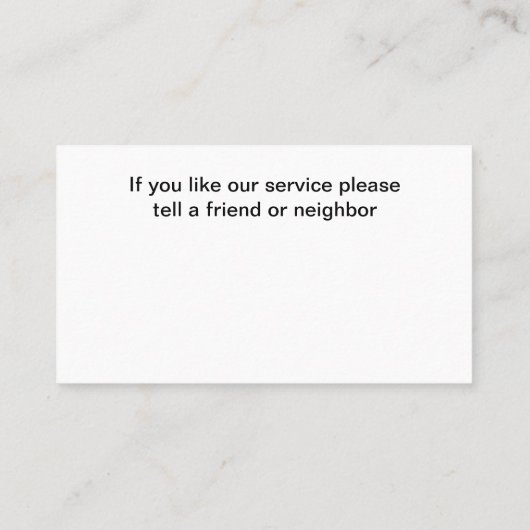 Classy Dog Trainer Visitekaartjes (Achterkant)