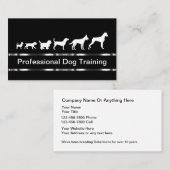 Classy Dog Training Visitekaartjes Sjabloon (Voorkant / Achterkant)