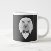 Classy Eagle Portrait Extra Grote Beker (Rechts)