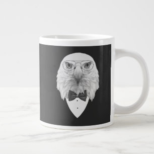 Classy Eagle Portrait Extra Grote Beker