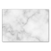 Classy Elegant Marble Wedding Advice and Wishes Kaart (Achterkant)
