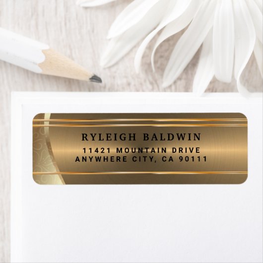 Classy Elegant Return Address Label (Insitu)