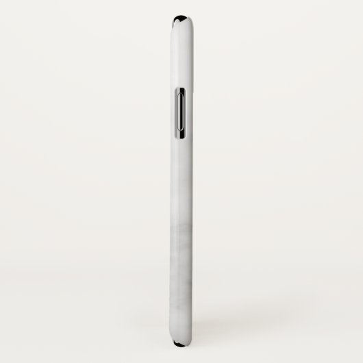 Classy Elegant White Marble Pattern Case-Mate iPhone Case (Achterkant / rechts)