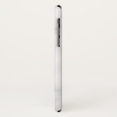 Classy Elegant White Marble Pattern Case-Mate iPhone Case (Achterkant/links)