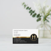 Classy Employment Agency Visitekaartjes (Staand voorkant)