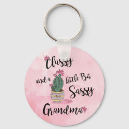 Classy en een beetje sassy Grandma Sleutelhanger