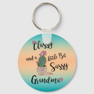 Classy en een beetje sassy Grandma Sleutelhanger