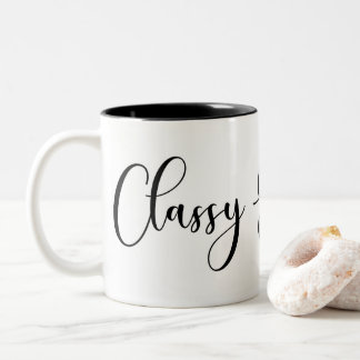 Classy- en Sassy-Mok Tweekleurige Koffiemok