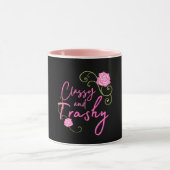 Classy en Trashy Pink Rose Mok (Midden)
