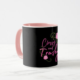 Classy en Trashy Pink Rose Mok