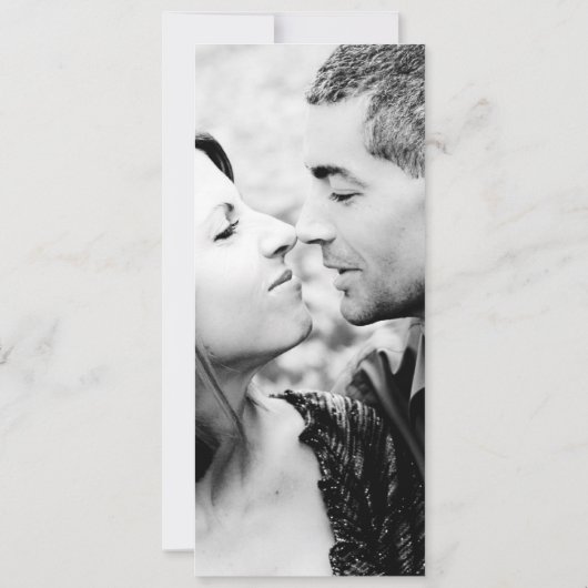 Classy Enregistrer le Faire-part de mariage de dat (Dos)