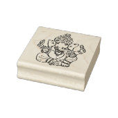 Classy etnische Ganesha | Indiase God Tekening Rubberstempel (Stempel)