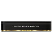 Classy Executive Company President Desk Plaque (Devant)
