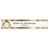Classy Executive Nom du cadeau Plaque (Devant)