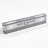 Classy Executive Nom du cadeau Plaque