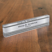 Classy Executive Nom du cadeau Plaque (Taille)