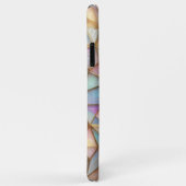 Classy Faux Iridescent Glass Polygon Mozaïek Case-Mate iPhone Case (Achterkant/rechts)