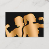 Classy Fitness Coach And Trainer Upscale  Visitekaartje (Voorkant)