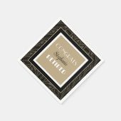 Classy Flair! Pensioenfeestservetten Servet (Hoek)