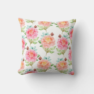 Classy Floral Pattern Sierkussen