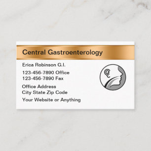 Classy Gastroenterologist Medische Visitekaartjes