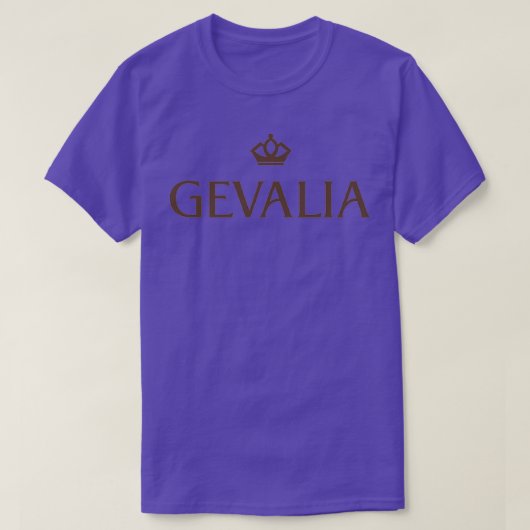 Classy Gevalia Coffee Authentic Design T-shirt (Design voorkant)