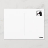 Classy Girls Draag het Briefkaart Pearls (Achterkant)