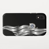 Classy Glitzy Bling Jewel Style Case-Mate iPhone Case (Achterkant (horizontaal))