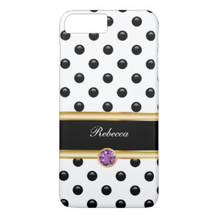Classy Glitzy Rhinestone Jewel iPhone 8 Plus / 7 Plus Hoesje