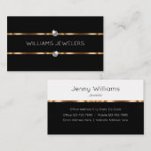 Classy Glitzy Sieraden Store Juwelier Visitekaartj Visitekaartje (Voorkant / Achterkant)