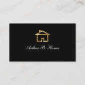 Classy Glossy Cartes de visite immobiliers (Devant)