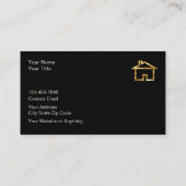 Classy Glossy Real Estate Visitekaartjes (Achterkant)