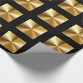Classy Gold en Black Cadeaupapier (Hoek)
