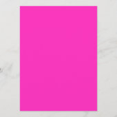 Classy Gold Glitter en roze - Menu (Achterkant)