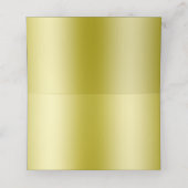 Classy Gold Glitter & Wedding Rings (Binnenkant ongevouwen)