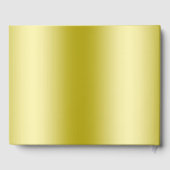 Classy Gold Glitter & Wedding Rings Gastenboek (Achterkant)