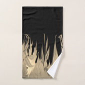 Classy Gold Leaf-ontwerp Bad Handdoek (Handdoek)