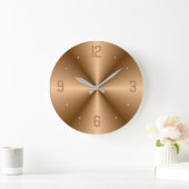 Classy Gold met grote cijfers> Minimale klokken (Huis)