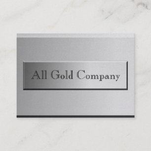 Classy Gold Name Bord Visitekaartjes